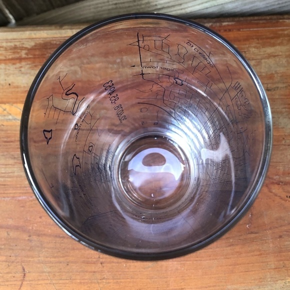 Set of 2 Auburn University Map Pint Glasses 14oz - Picture 10 of 11